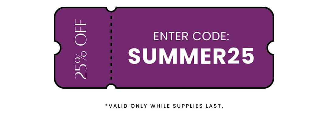 Use code SUMMER25 at checkout